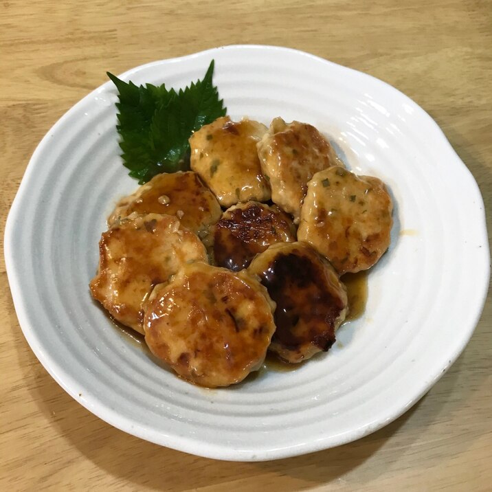 ☆レンコン入りフワフワ鶏つくね☆